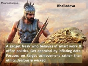 7 Baahubali Characters in your Office